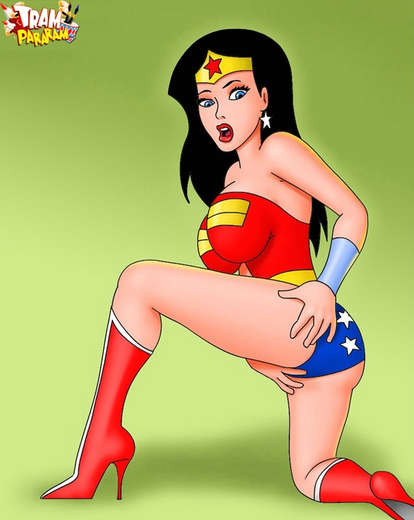 Wonder Woman porn comics | Tram Pararam sex cartoon